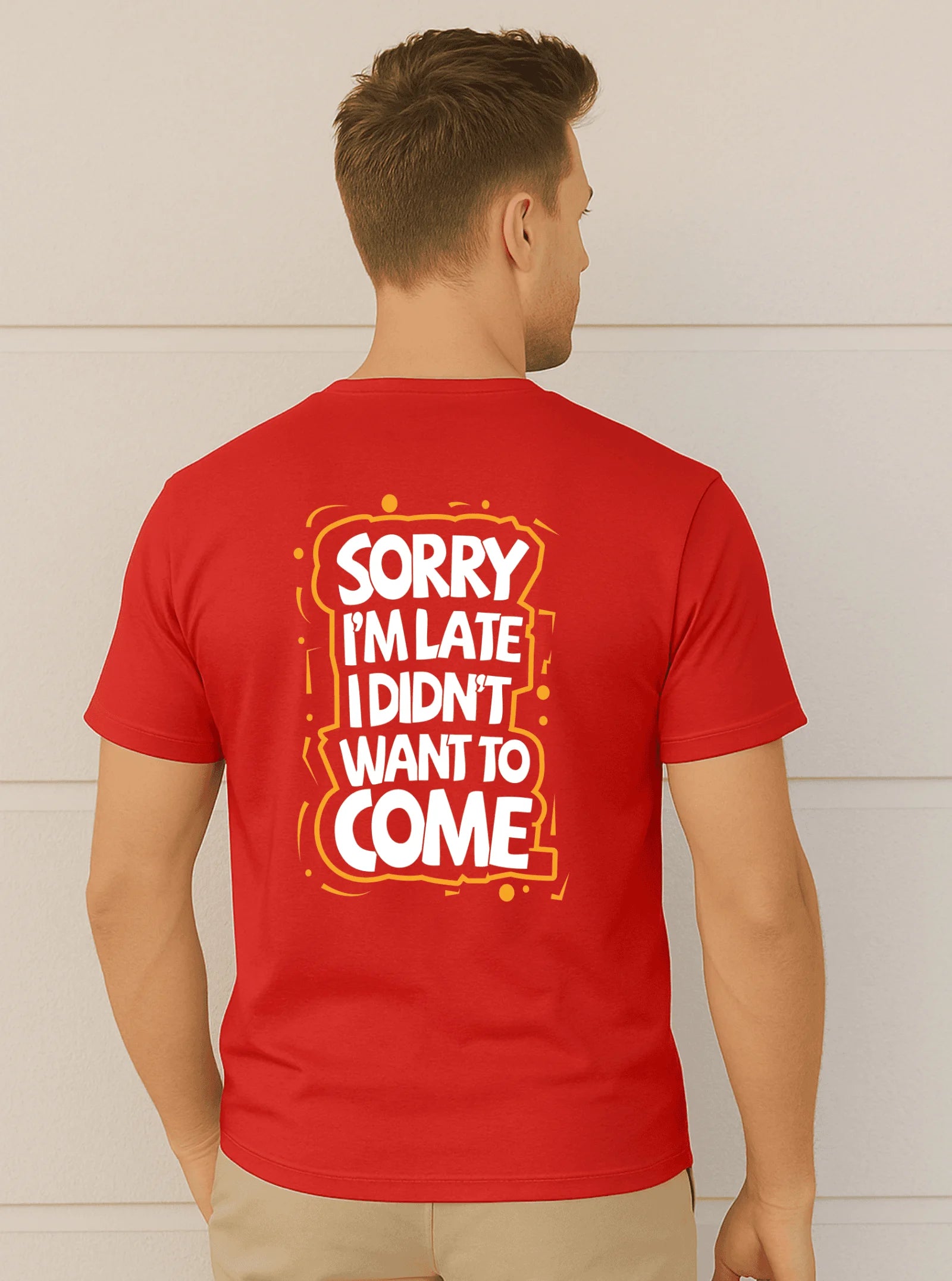 Late & Honest – Printed Pure Cotton T-Shirt