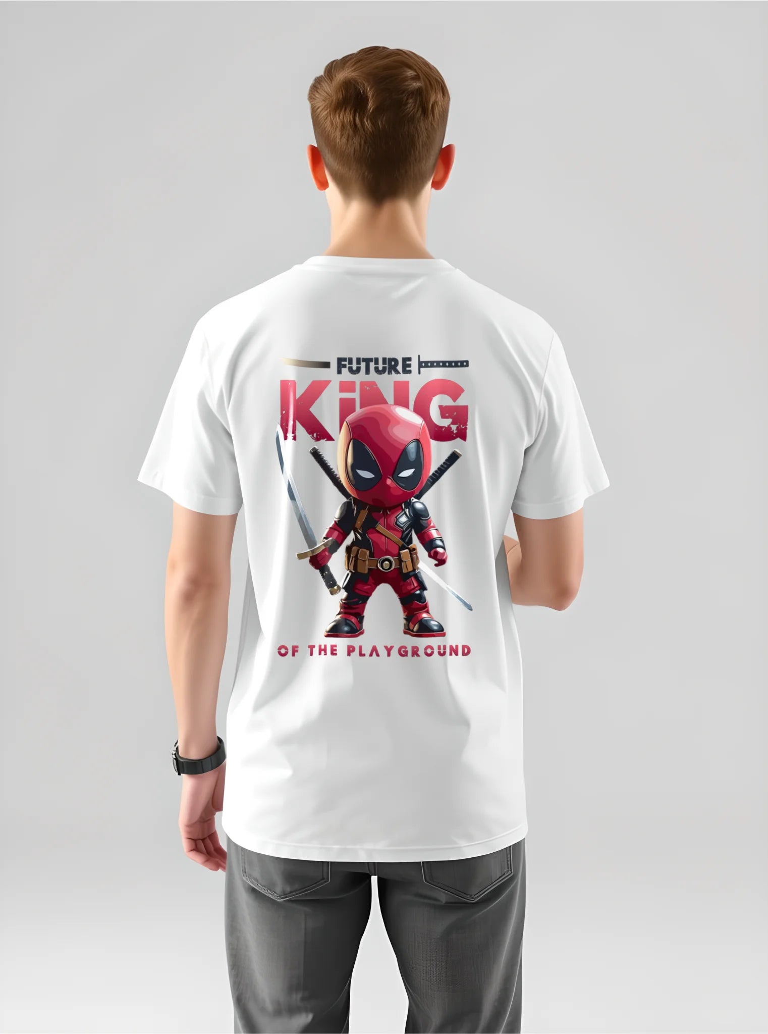 Deadpool Printed T-shirt – 100% Cotton