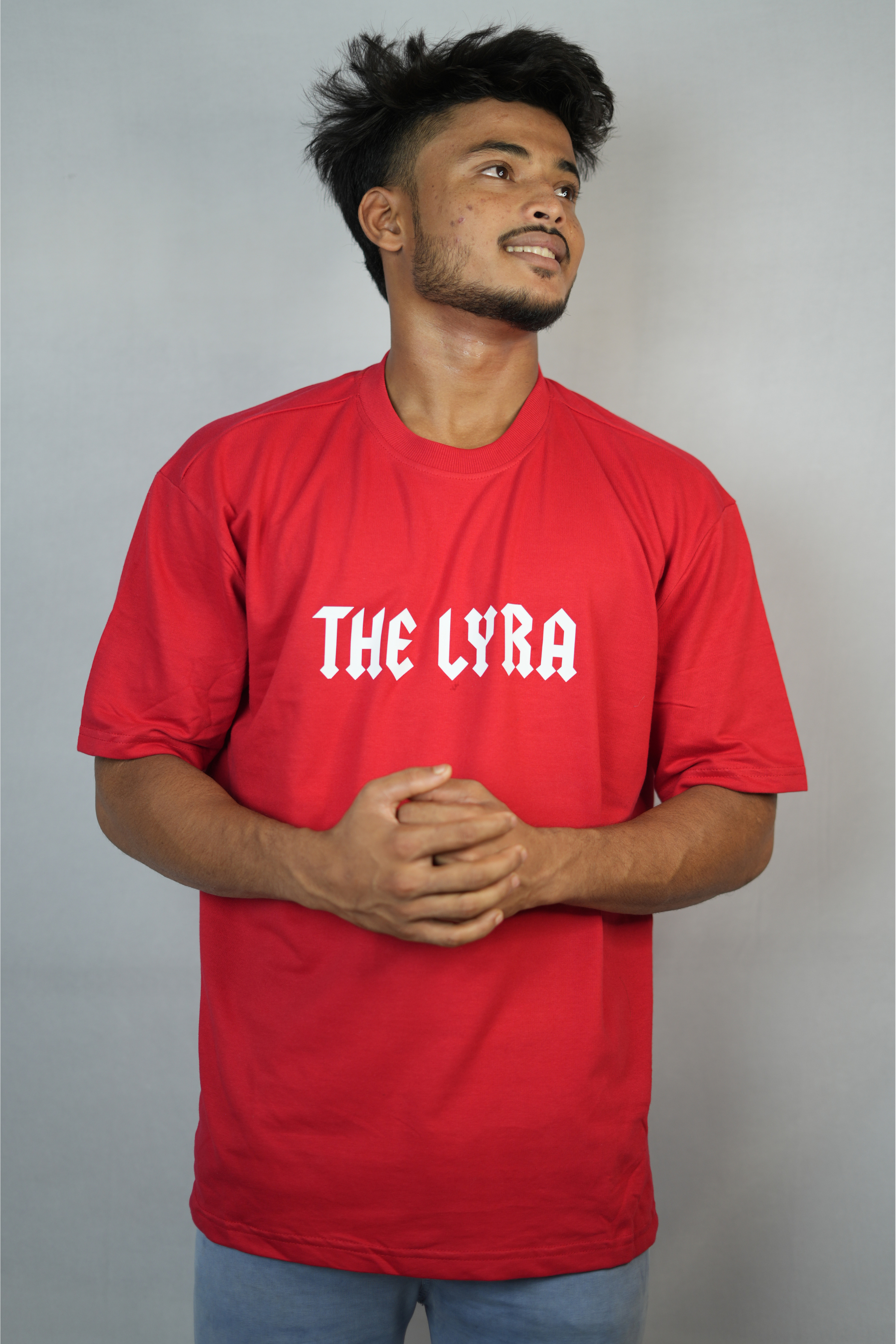 Black Spidy Printed Pure Cotton T-Shirt