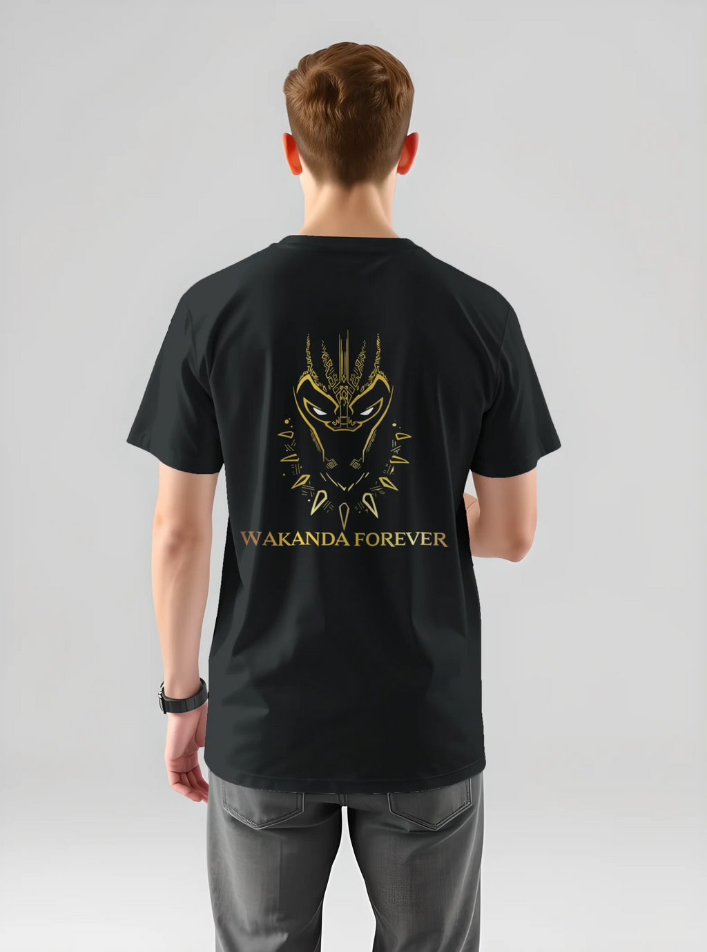 Spidermen Printed Pure Cotton T-Shirt
