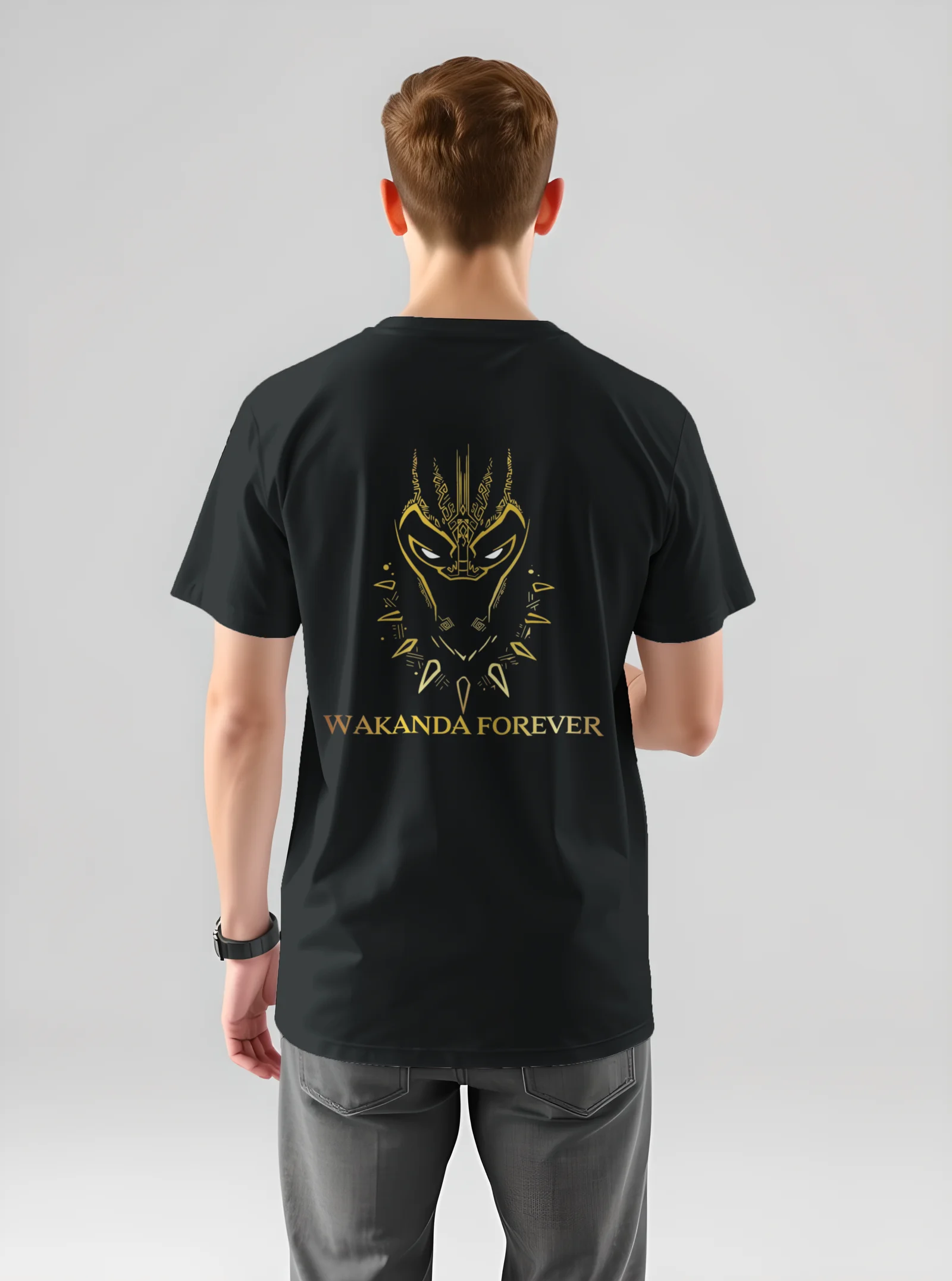 Spidermen Printed Pure Cotton T-Shirt