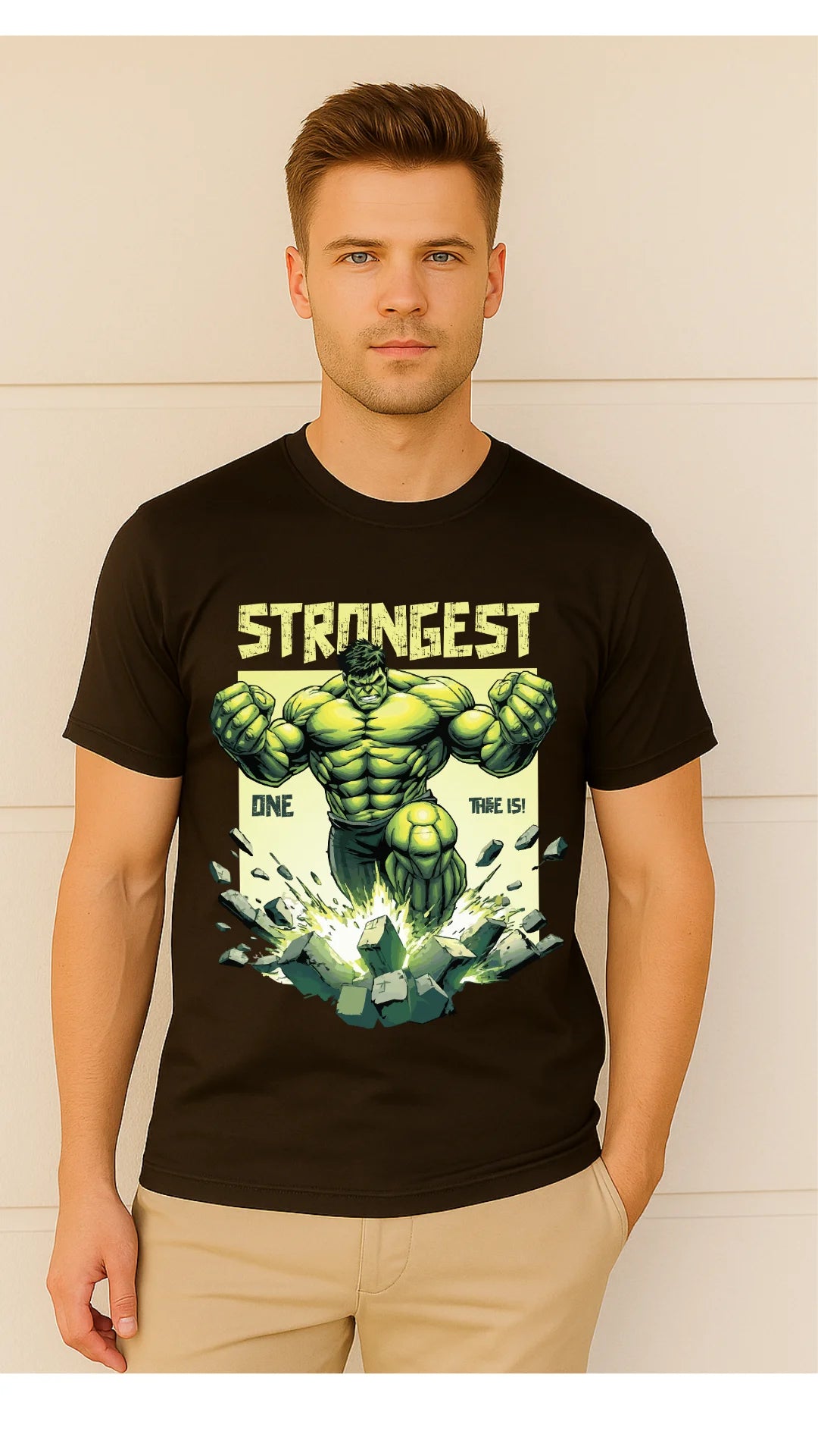 Hulk Printed Premium Pure Cotton T-shirt