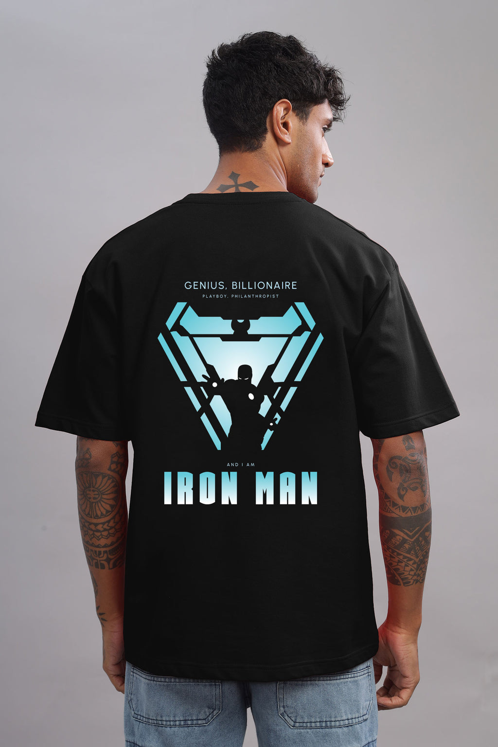 Iron Men Printed Premium Pure Cotton T-shirt