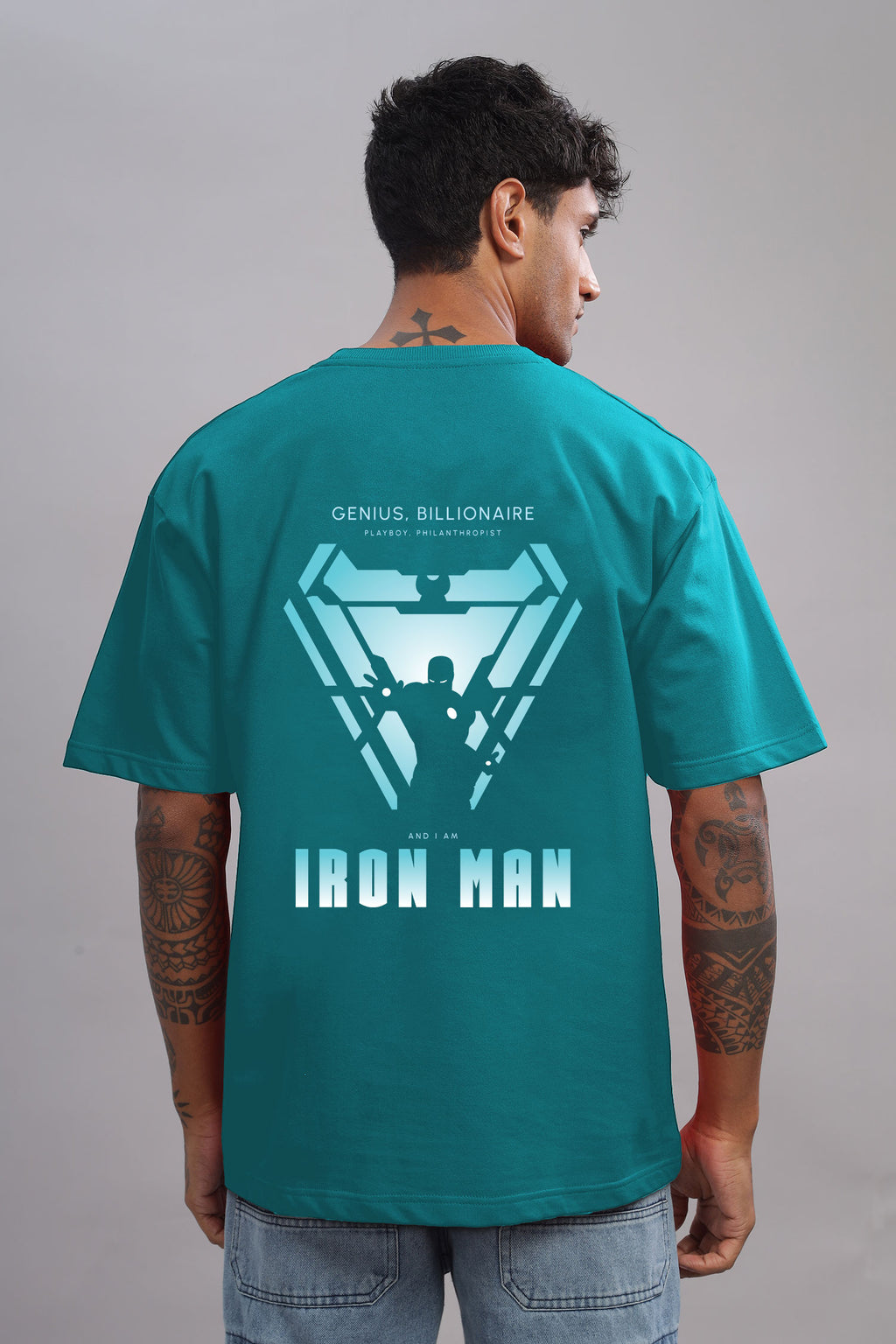 Iron Men Printed Premium Pure Cotton T-shirt