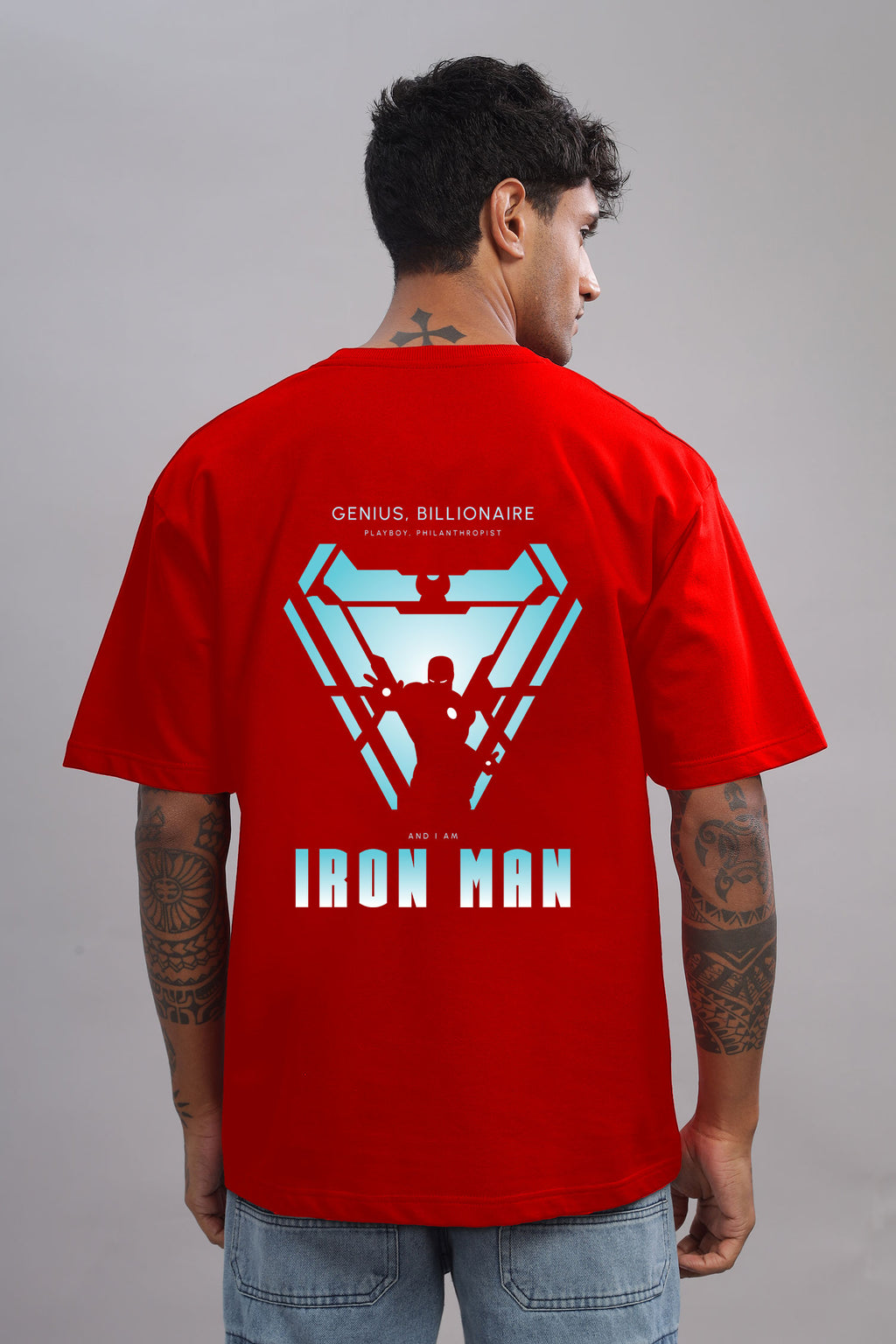 Iron Men Printed Premium Pure Cotton T-shirt