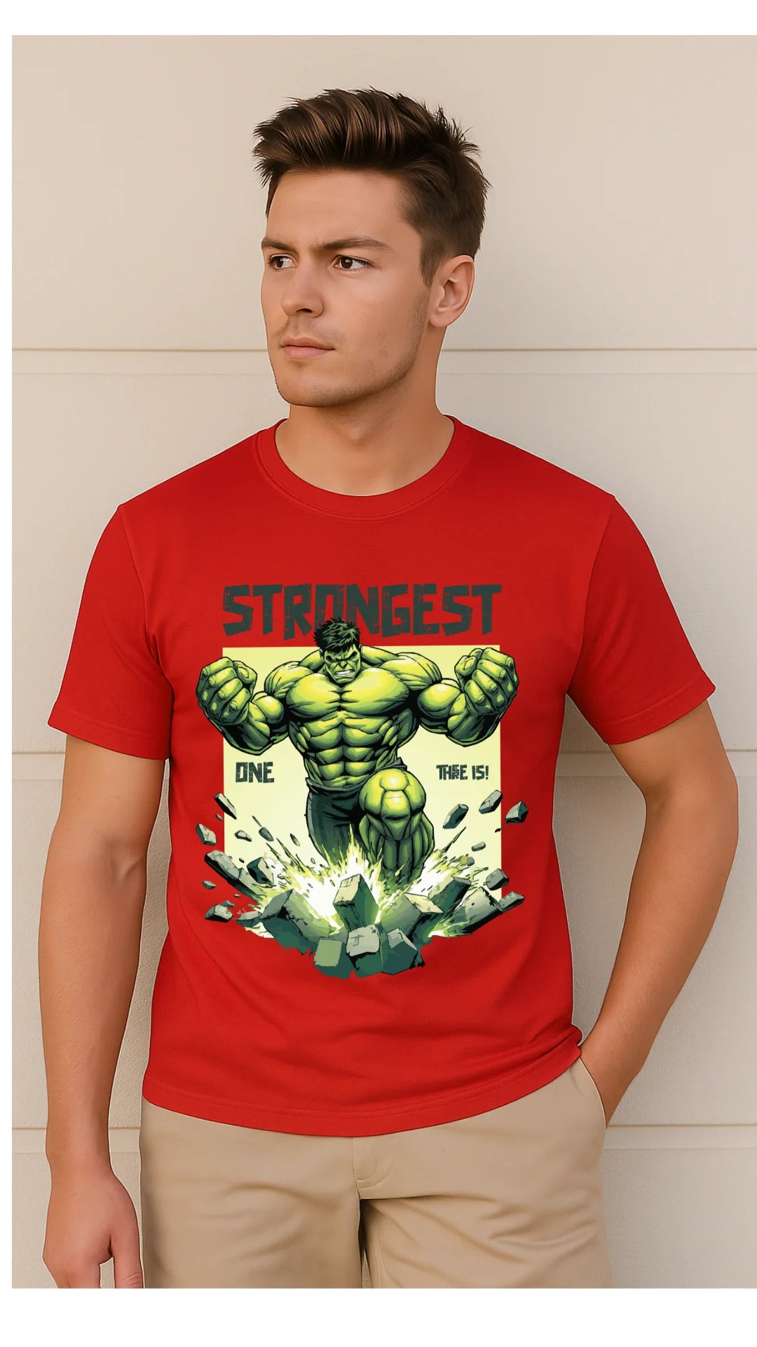 Hulk Printed Premium Pure Cotton T-shirt
