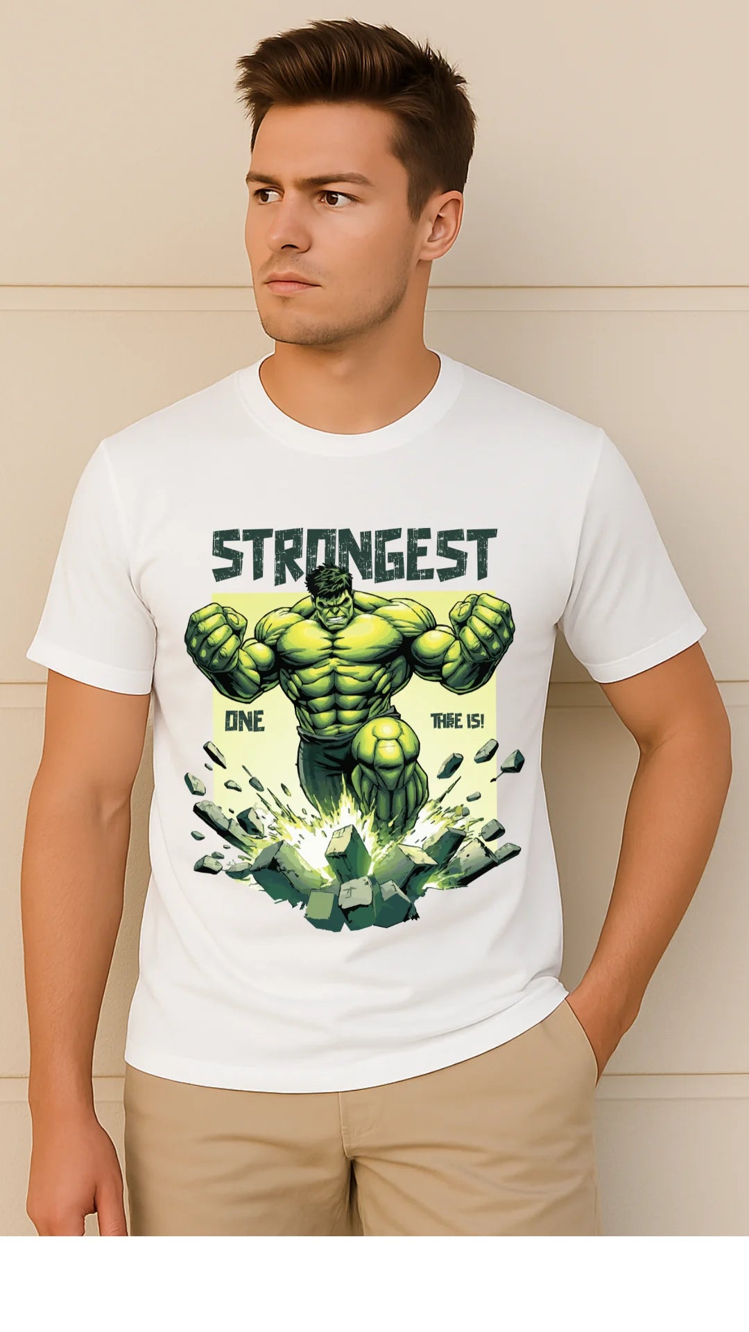Hulk Printed Premium Pure Cotton T-shirt